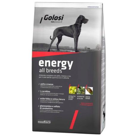 Корм для собак Golosi (12 кг) Energy All Breeds