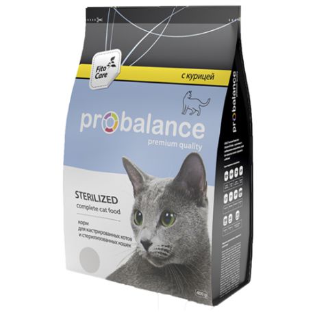 Корм для кошек ProBalance (0.4 кг) Sterilized с Курицей