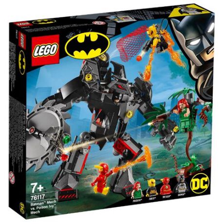 Конструктор LEGO DC Super Heroes 76117 Робот Бэтмена против робота Ядовитого Плюща