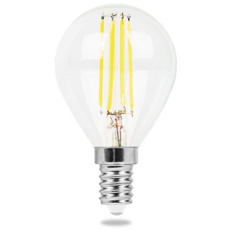 Лампа светодиодная Feron E14, G45, 5Вт