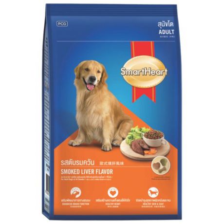 Корм для собак SmartHeart (20 кг) Adult жареная печень