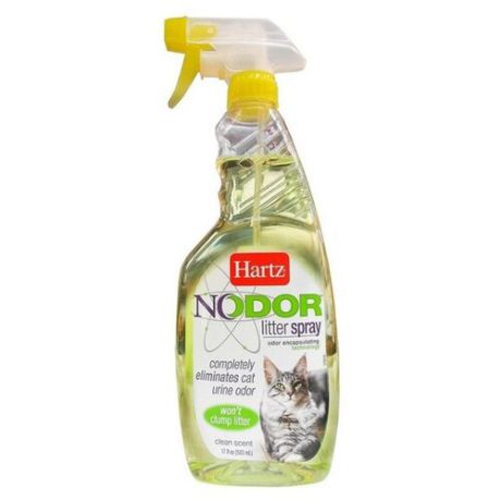 Спрей Hartz уничтожающий запахи в кошачьих туалетах (с ароматизатором) 503 мл