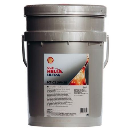 Моторное масло SHELL Helix Ultra ECT C3 5W-30 20 л