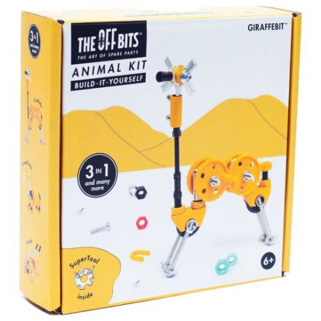 Винтовой конструктор The Offbits Animal Kit AN0005 GiraffeBit
