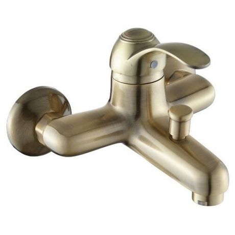 Смеситель для ванны с душем Gross Aqua Arabic Bronze 2540516BRL однорычажный лейка в комплекте бронза