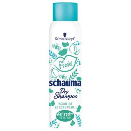 Сухой шампунь Schauma Miss Fresh для жирных волос 150 мл