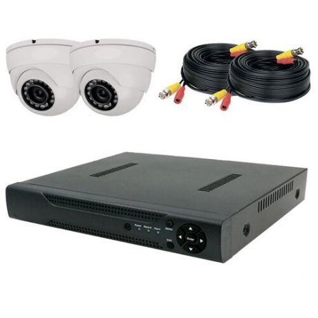 Комплект видеонаблюдения PS-Link KIT-A202HD 2 камеры