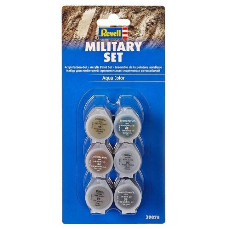 Краска для сборных моделей Revell Military Set 39075