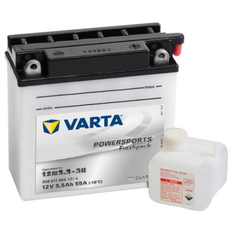 Мото аккумулятор VARTA Powersports Freshpack (506 011 004)