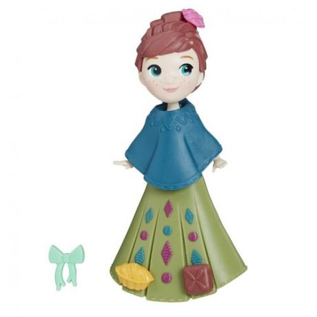 Кукла Hasbro Холодное сердце Маленькое королевство Анна, 8 см, E1766