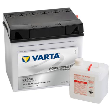 Мото аккумулятор VARTA Powersports Freshpack (530 030 030)