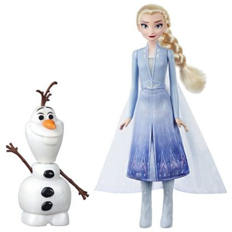 Фигурки Hasbro Frozen 2 Эльза и Олаф E5508