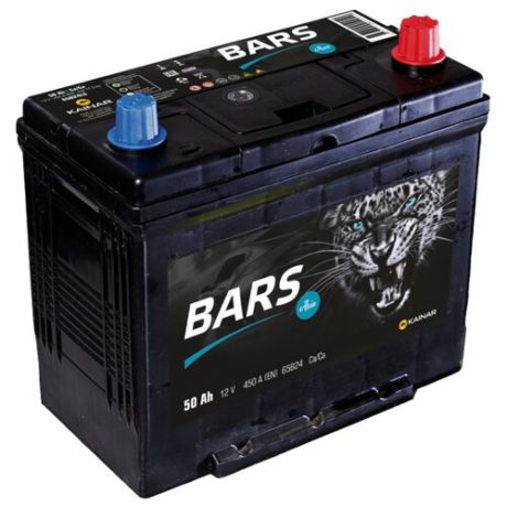 Автомобильный аккумулятор BARS Asia 6СТ-50 АПЗ о.п 65B24LS