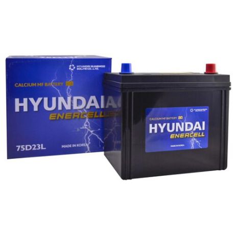 Автомобильный аккумулятор HYUNDAI Enercell 75D23L