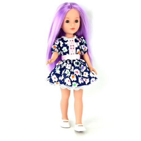 Кукла Vidal Rojas Пепа с фиолетовыми волосами (в подарочной коробке), 41 см, 4517
