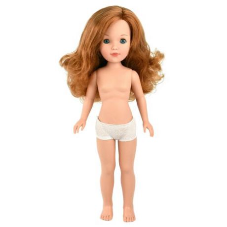 Кукла Vidal Rojas Пепа кудрявая рыжеволосая без одежды, 41 см, 6522