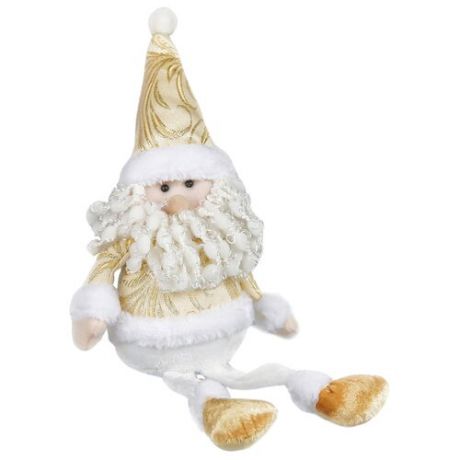Мягкая игрушка Зимнее волшебство Дед Мороз - длинные ножки 35,5 см