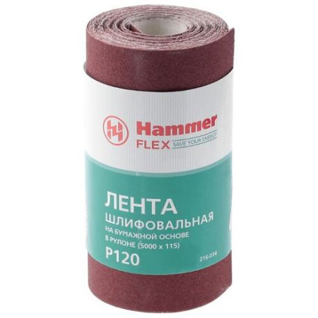Hammer 216-014 Лента шлифовальная в рулоне
