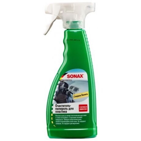 SONAX Очиститель полироль для пластика салона автомобиля Сладкая ваниль 360241, 0.5 л