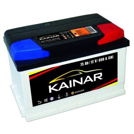 Автомобильный аккумулятор Kainar 6СТ-75 VL АПЗ о.п. L3B