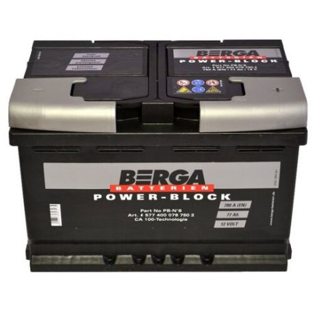 Автомобильный аккумулятор Berga PB-N8