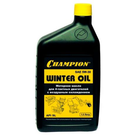Масло для садовой техники Champion Winter oil SAE 5W-30 1 л