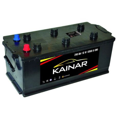 Аккумулятор Kainar 6СТ-210 L АПЗ о.п., конус, крышка плоская
