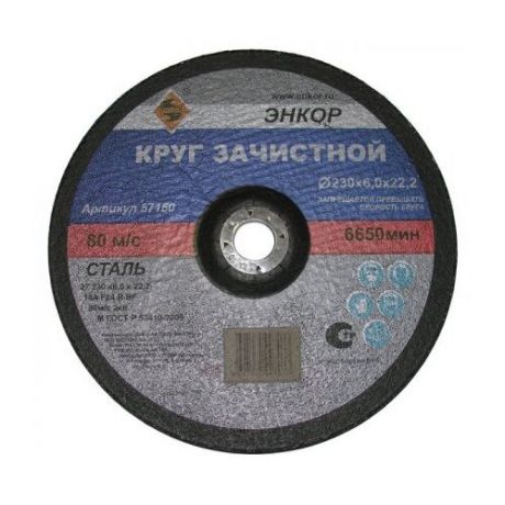 Шлифовальный абразивный диск Энкор 57150
