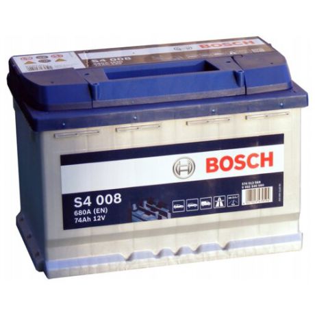 Автомобильный аккумулятор BOSCH S4 008 (0 092 S40 080)
