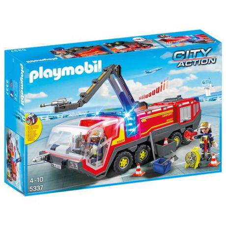 Набор с элементами конструктора Playmobil City Action 5337 Пожарная машина аэропорта