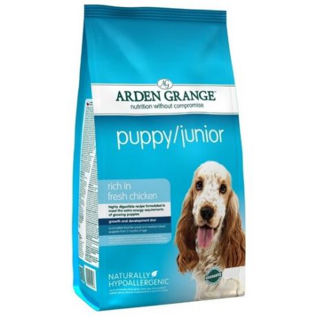 Корм для собак Arden Grange (15 кг) Puppy/Junior курица для щенков и молодых собак