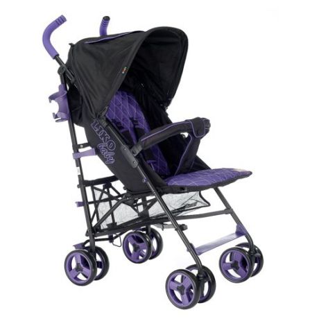 Прогулочная коляска Liko Baby B-319 Easy Travel фиолетовый/черный