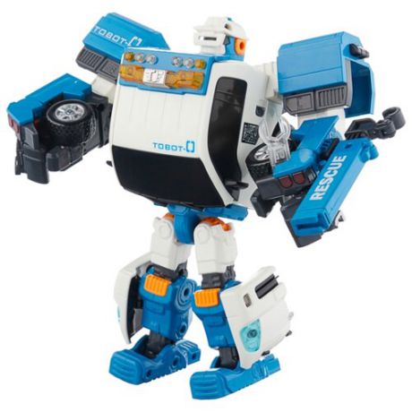 Робот-трансформер YOUNG TOYS Tobot Zero 301018 белый/синий