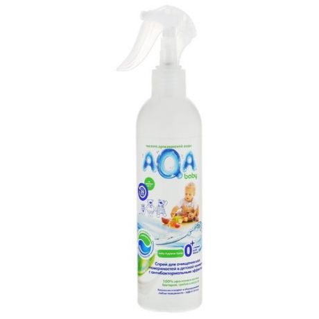 AQA baby Спрей для очищения всех поверхностей в детской комнате 0.3 л 0.36 кг