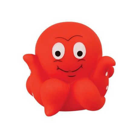 Игрушка для ванной Lubby Светящийся осьминожек (13829) красный