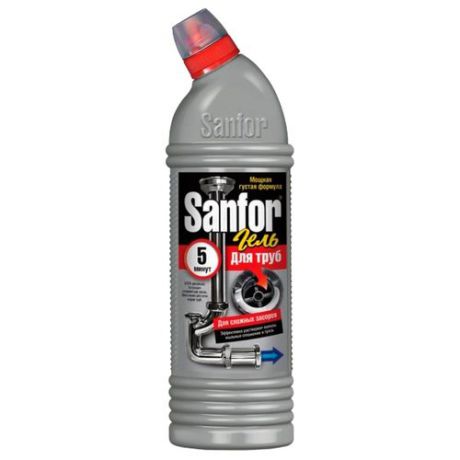 Sanfor гель для труб Для сложных засоров 1 кг