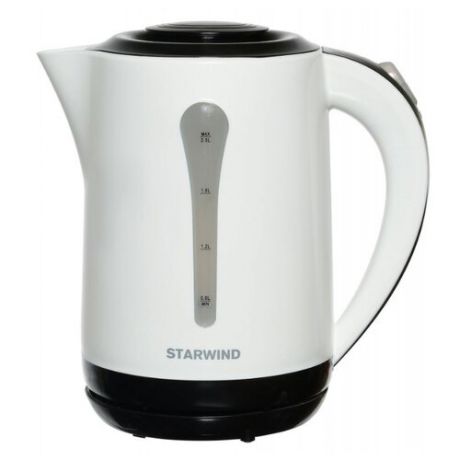 Чайник STARWIND SKP2212, черный/белый