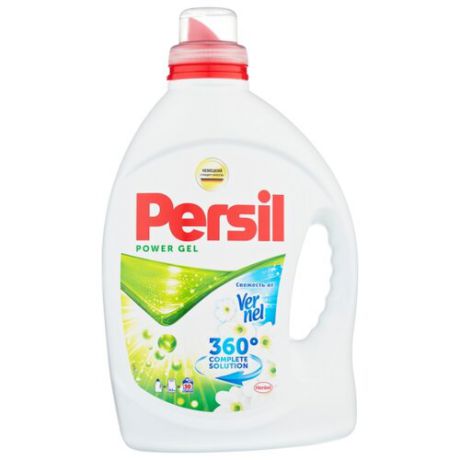 Гель Persil Свежесть от Vernel 360 Complete Solution, 2.19 л, бутылка