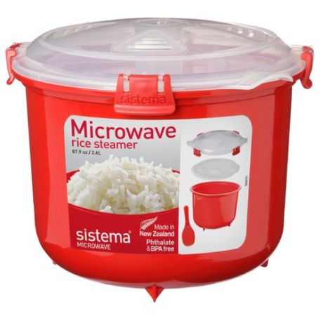 Sistema Рисоварка Microwave 1110 красный
