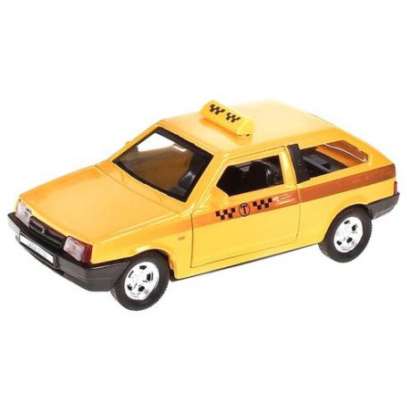 Легковой автомобиль Autotime (Autogrand) Lada 2108 такси (3311) 1:36 желтый
