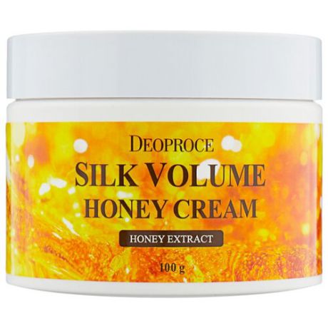 Deoproce Moisture Silk Volume Honey Cream Крем для лица питательный на основе меда, 100 г