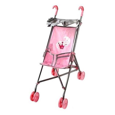 Прогулочная коляска Mary Poppins Корона с тентом 67213 розовый