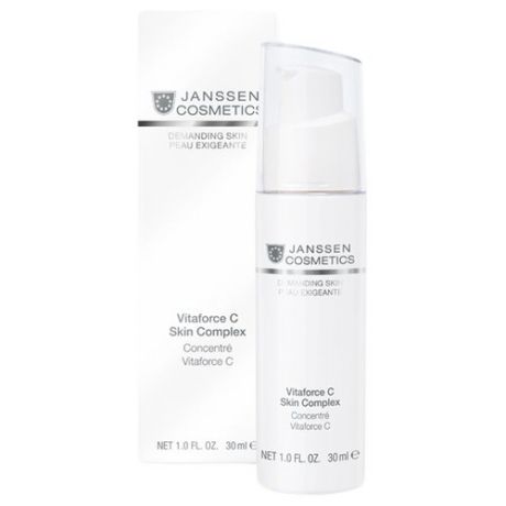Janssen Demanding Skin Vitaforce C Skin Complex Регенерирующий концентрат для лица с витамином С, 30 мл