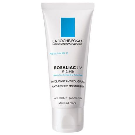 La Roche-Posay Rosaliac UV Riche Увлажняющее средство для усиления защитной функции кожи лица, склонной к покраснениям, 40 мл