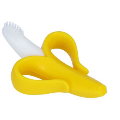 Зубная щетка Baby Banana для прорезывания 0+, желтый