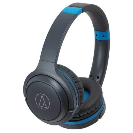 Наушники Audio-Technica ATH-S200BT черный/синий