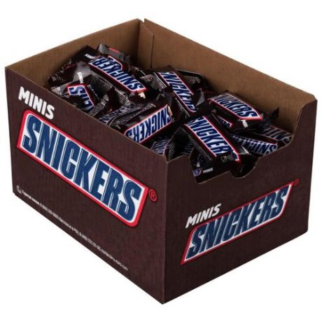 Конфеты Snickers minis, коробка 2900 г