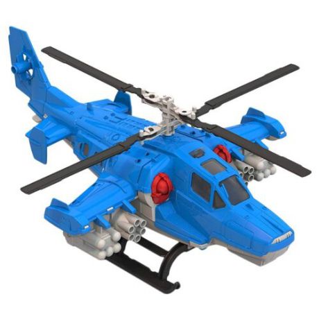 Вертолет Нордпласт полиция (248) 40 см голубой