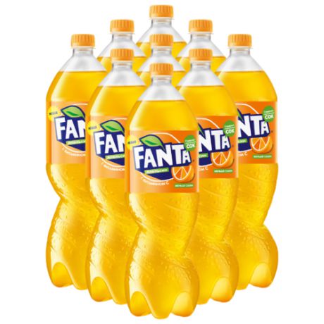 Газированный напиток Fanta, 1.5 л, 9 шт.