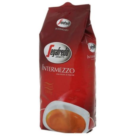 Кофе в зернах Segafredo Intermezzo, арабика/робуста, 1 кг